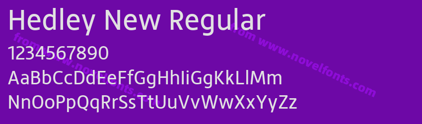 Hedley New RegularPreview Hedley New RegularPreview