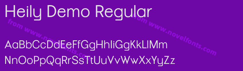 Heily Demo RegularPreview Heily Demo RegularPreview