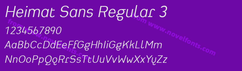 Heimat Sans Regular 3Preview Heimat Sans Regular 3Preview