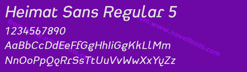 Heimat Sans Regular 5Preview Heimat Sans Regular 5Preview
