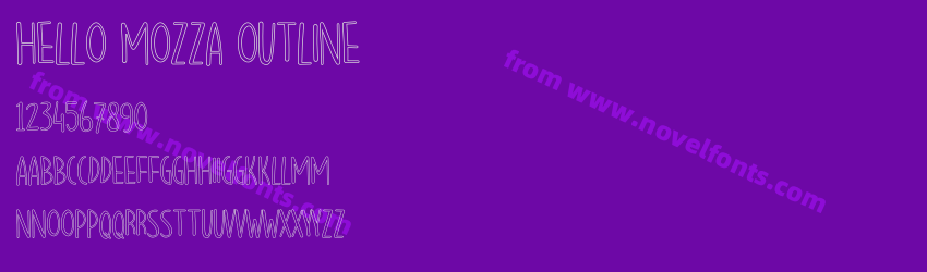 Hello Mozza OutlinePreview Hello Mozza OutlinePreview