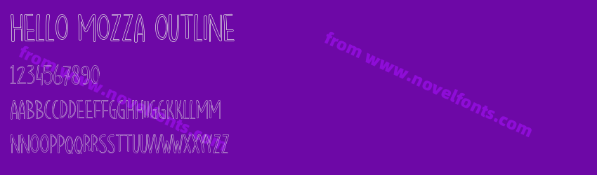 Hello Mozza OutlinePreview Hello Mozza OutlinePreview