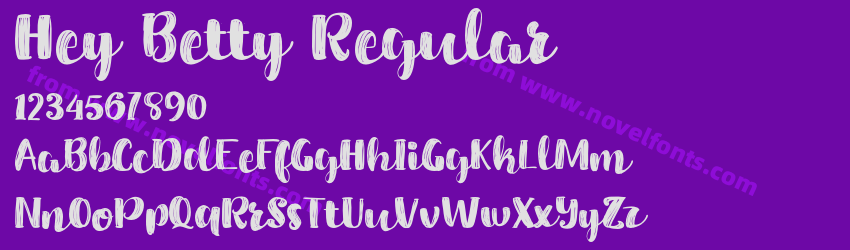 Hey Betty RegularPreview Hey Betty RegularPreview