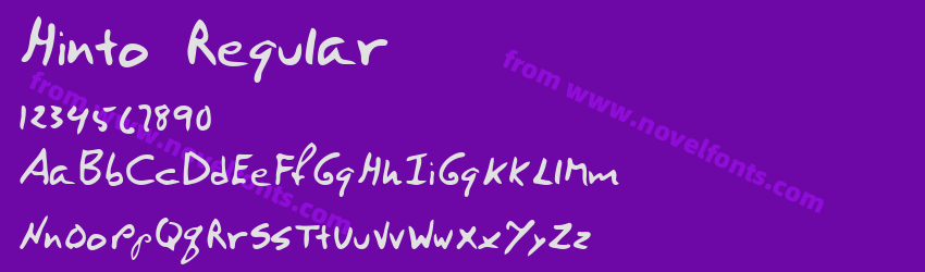 Hinto RegularPreview Hinto RegularPreview