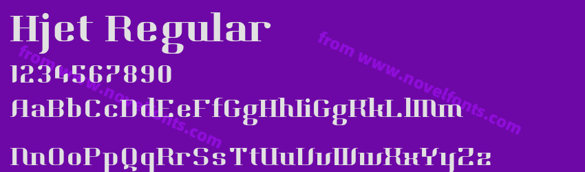 Hjet RegularPreview Hjet RegularPreview
