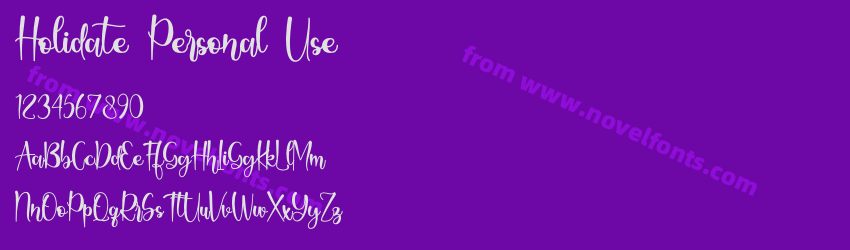 Holidate Personal UsePreview Holidate Personal UsePreview