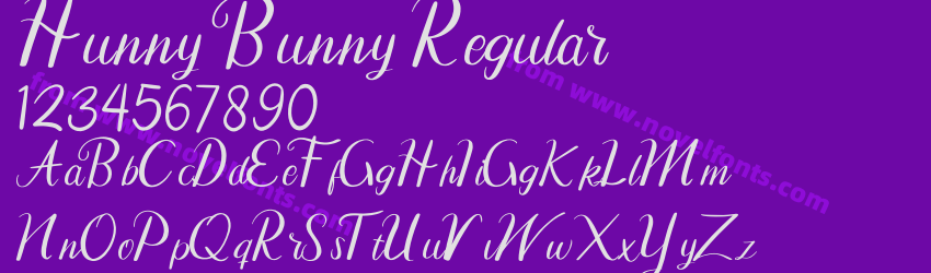 Hunny Bunny RegularPreview Hunny Bunny RegularPreview