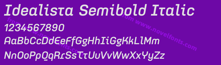 Idealista Semibold ItalicPreview Idealista Semibold ItalicPreview