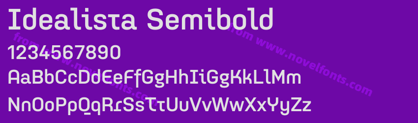 Idealista SemiboldPreview Idealista SemiboldPreview