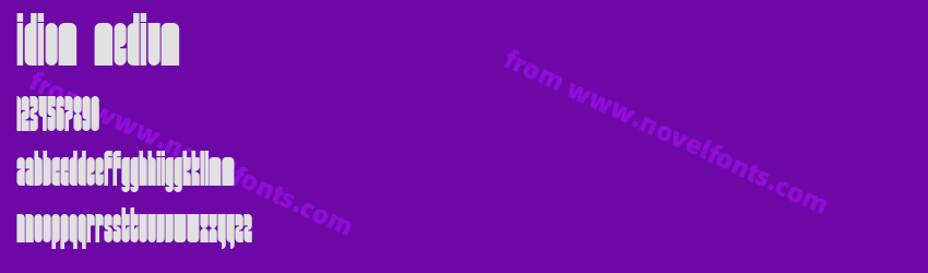 Idiom MediumPreview Idiom MediumPreview