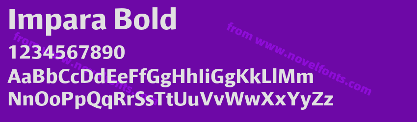 Impara BoldPreview Impara BoldPreview