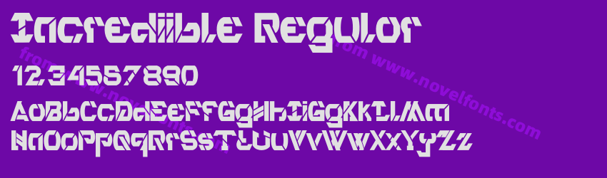 Incrediible RegularPreview Incrediible RegularPreview