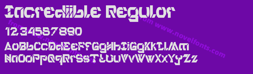 Incrediible RegularPreview Incrediible RegularPreview