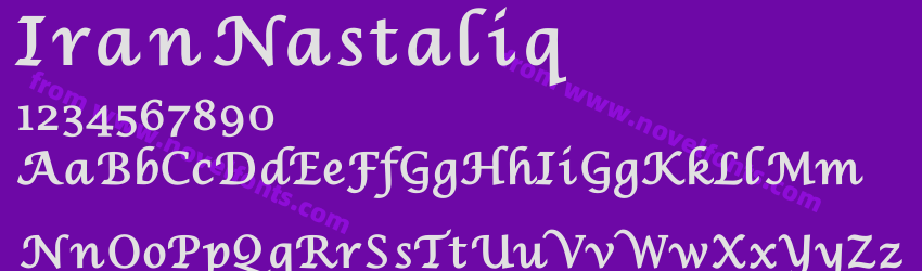 Iran NastaliqPreview Iran NastaliqPreview