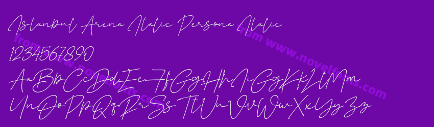 Istanbul Arena Italic Persona ItalicPreview Istanbul Arena Italic Persona ItalicPreview