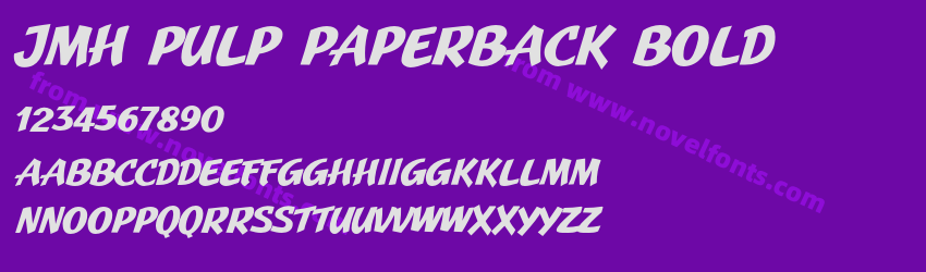 JMH Pulp Paperback BoldPreview JMH Pulp Paperback BoldPreview