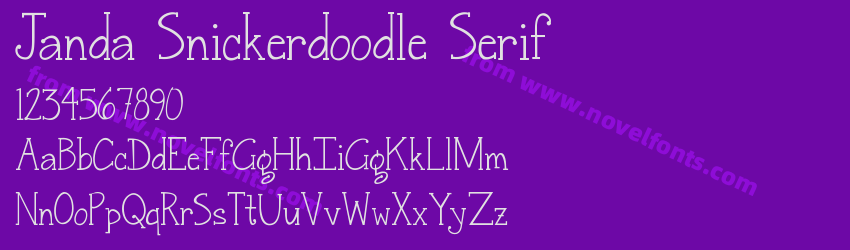 Janda Snickerdoodle SerifPreview Janda Snickerdoodle SerifPreview