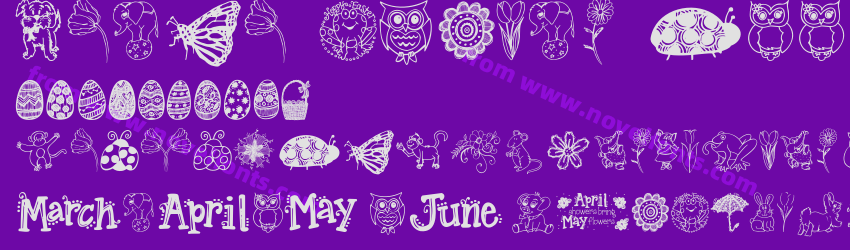 Janda Spring DoodlesPreview Janda Spring DoodlesPreview