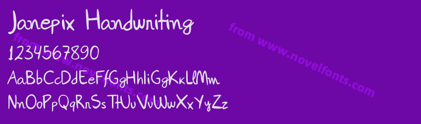 Janepix HandwritingPreview Janepix HandwritingPreview