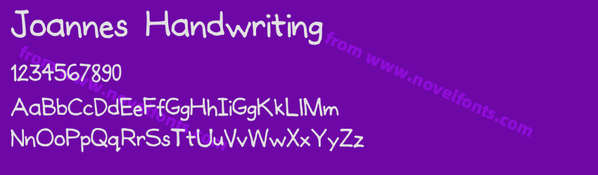 Joannes HandwritingPreview Joannes HandwritingPreview