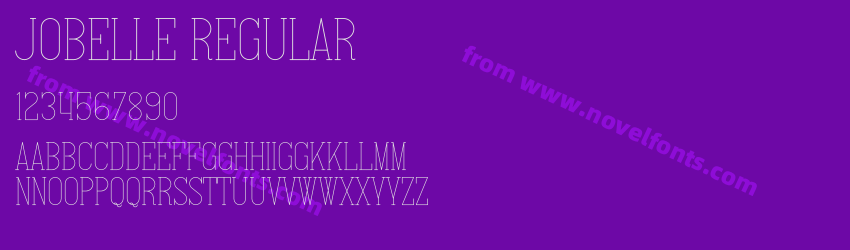 Jobelle RegularPreview Jobelle RegularPreview