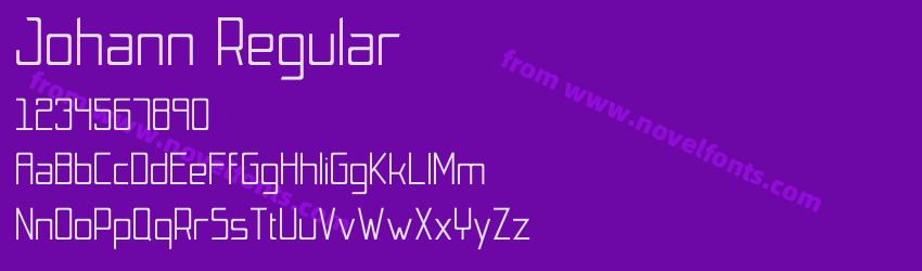 Johann RegularPreview Johann RegularPreview