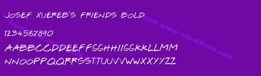 Josef Xuereb's Friends BoldPreview Josef Xuereb's Friends BoldPreview