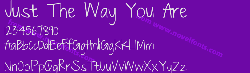 Just The Way You ArePreview Just The Way You ArePreview