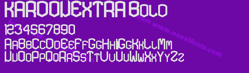 KARDONEXTRA BoldPreview KARDONEXTRA BoldPreview
