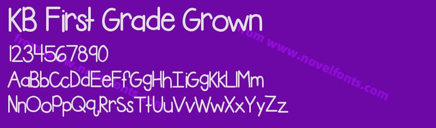 KB First Grade GrownPreview KB First Grade GrownPreview