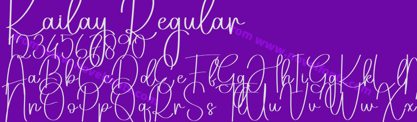 Kailay RegularPreview Kailay RegularPreview