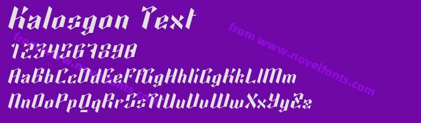 Kalosgon TextPreview Kalosgon TextPreview
