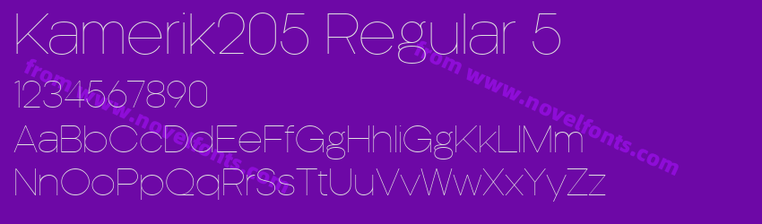 Kamerik205 Regular 5Preview Kamerik205 Regular 5Preview