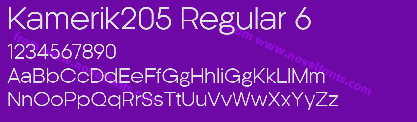 Kamerik205 Regular 6Preview Kamerik205 Regular 6Preview