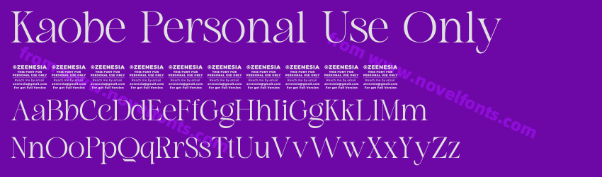 Kaobe Personal Use OnlyPreview Kaobe Personal Use OnlyPreview