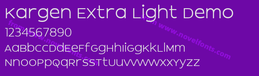 Kargen Extra Light DemoPreview Kargen Extra Light DemoPreview