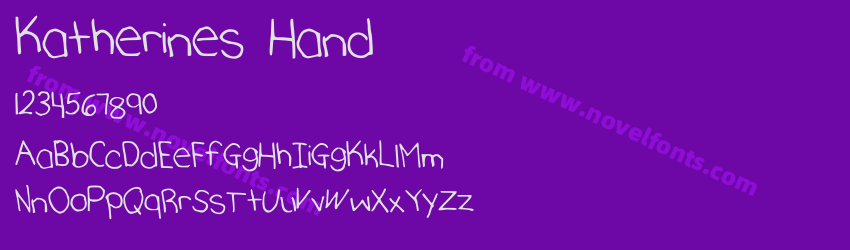 Katherines HandPreview Katherines HandPreview