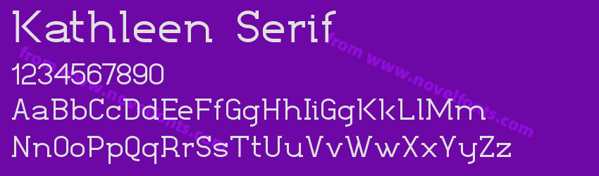 Kathleen SerifPreview
