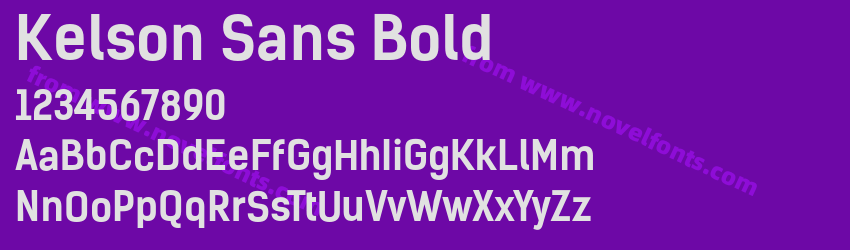 Kelson Sans BoldPreview Kelson Sans BoldPreview