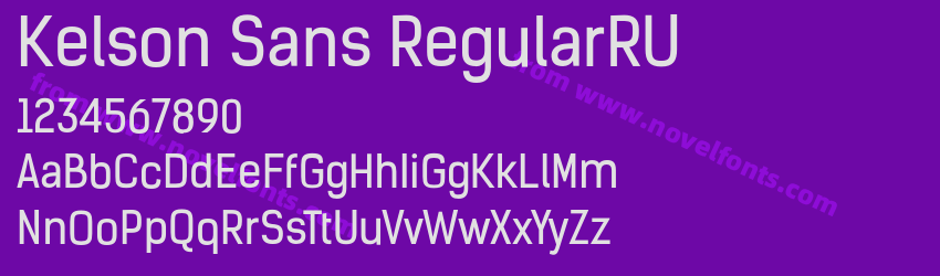 Kelson Sans RegularRUPreview Kelson Sans RegularRUPreview