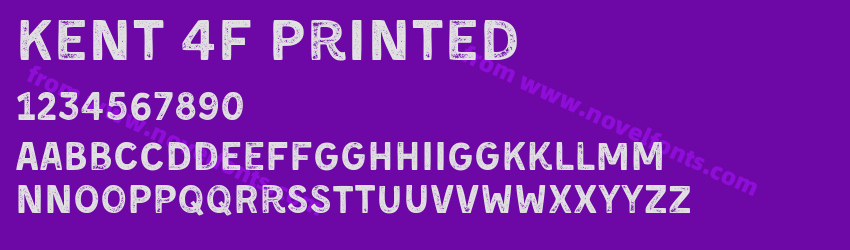 Kent 4F PrintedPreview Kent 4F PrintedPreview
