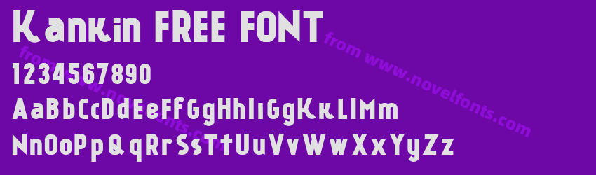 Kankin FREE FONTPreview