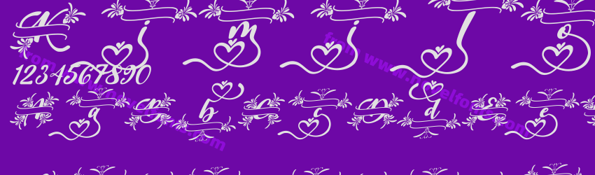 Kimilove Monogram ItalicPreview Kimilove Monogram ItalicPreview