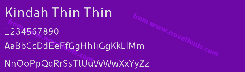 Kindah Thin ThinPreview Kindah Thin ThinPreview