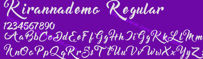 Kirannademo RegularPreview Kirannademo RegularPreview