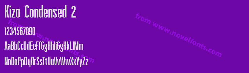 Kizo Condensed 2Preview Kizo Condensed 2Preview
