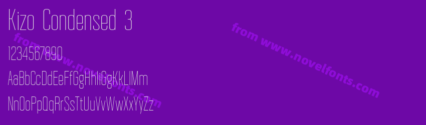 Kizo Condensed 3Preview Kizo Condensed 3Preview