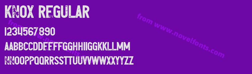 Knox RegularPreview Knox RegularPreview