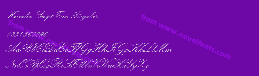 Kremlin Script Two RegularPreview Kremlin Script Two RegularPreview