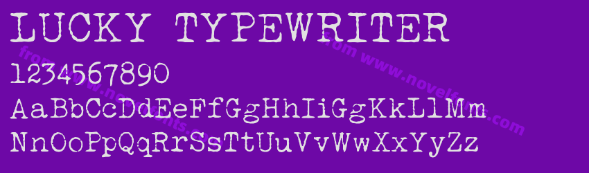 LUCKY TYPEWRITERPreview LUCKY TYPEWRITERPreview